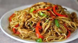 CHICKEN STIR FRY PASTA