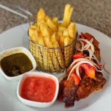 GRILLED CHICKEN + (YAM/FRENCH FRIES)